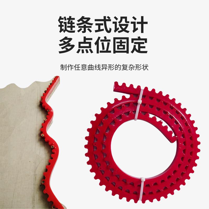 新款仿形式 造型铣削定型异型条曲线条齿轮条木工工具条