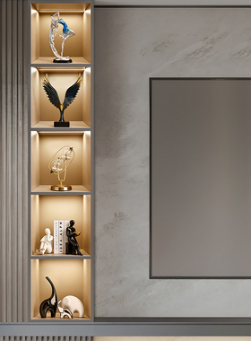 酒柜装饰品摆件现代家居客厅玄关电视柜办公室桌面高档轻奢工艺品