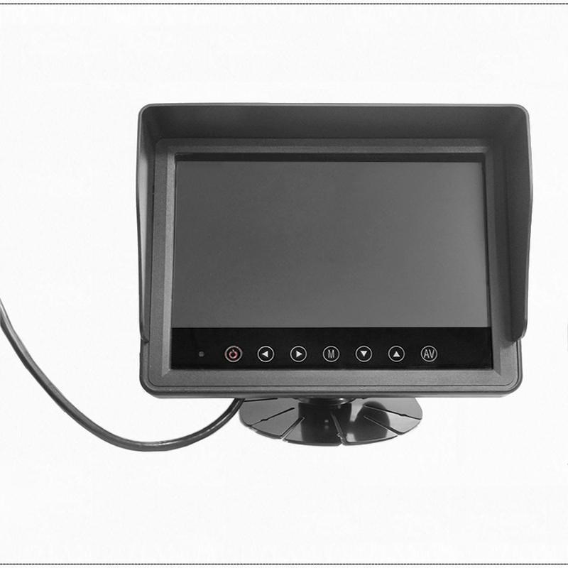 7寸车载防水显示器o高清屏幕工程特种设备冷库矿车叉车防水屏