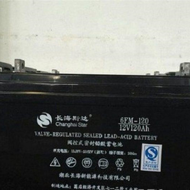 长海斯达蓄电池6-FM120 长海斯达铅酸免维护蓄电池12V120AH 现货