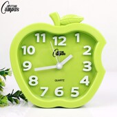 康巴丝静音闹钟卧室床头创意钟时尚 台钟儿童学生小钟表办公室座钟