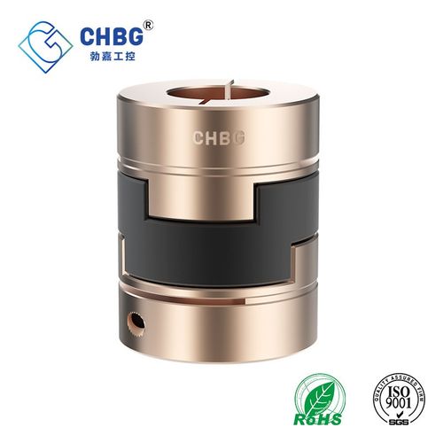 ghc十字滑块联轴器大扭矩步进伺服电机梅花膜片波纹管连接节