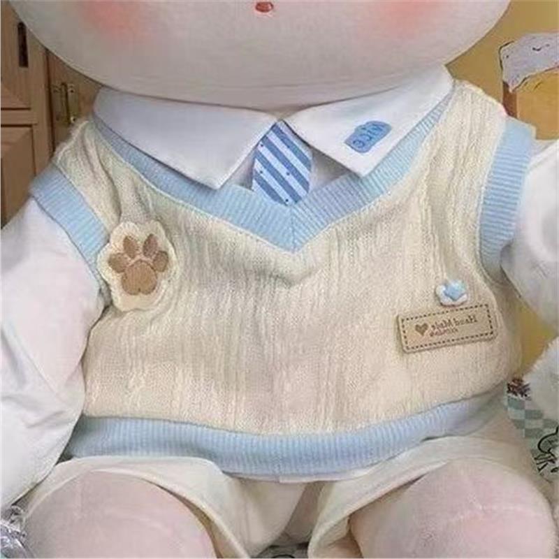 40厘米娃衣可爱校园风40厘米棉花娃娃衣服坐姿娃衣无属性小宝娃衣