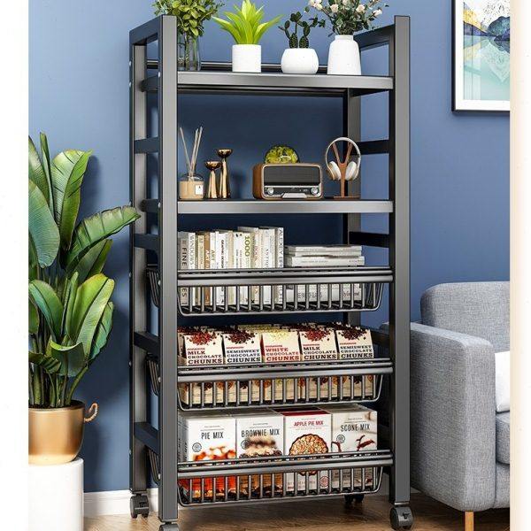 厨房置物架菜篮子收纳架家用多功能微波炉烤箱置物柜落地多层储物,厨房/烹饪用具,果蔬置物架/篮/框,淘宝优惠券,粉丝福利购,淘宝优惠卷