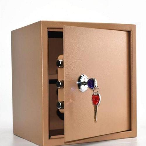 全钢家用小型机械保险柜老式老人保险箱入墙衣柜隐形防盗25/35/45