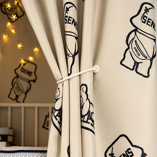 大学生宿舍床帘强遮光上铺全包带顶上下铺通用寝室加厚遮光帘ins