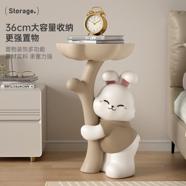 捧花兔子大型沙发边几客厅落地摆件家居装饰品搬家礼物乔迁新居,家居饰品,落地摆件,淘宝优惠券,粉丝福利购,淘宝优惠卷