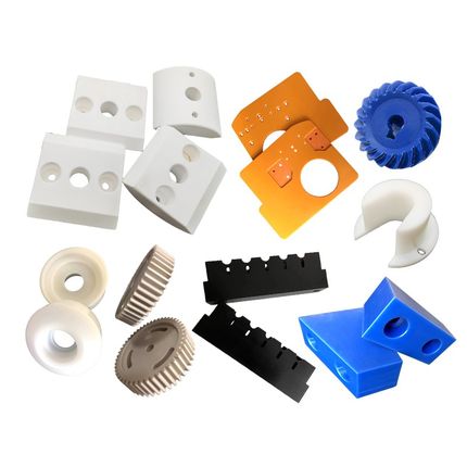 PEEK聚四氟乙烯PTFE尼龙耐温塑料零件非标定制CNC数控车铣床加工