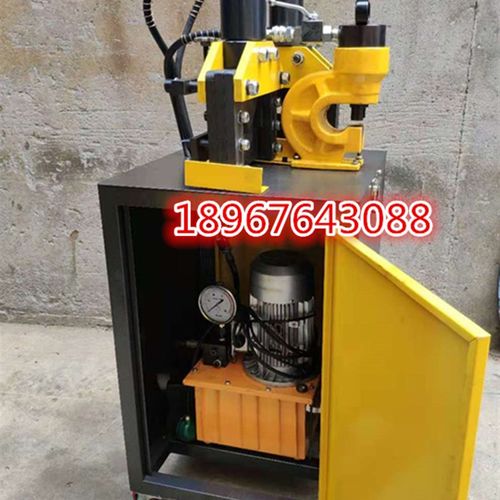 多功能角钢冲孔机 切断机 切角机  倒角机液压法兰角钢角铁加工机