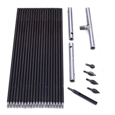 锰钢探针材质洛阳铲套装探杆考古勘探乌木取样工具