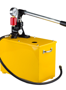 热销 手动试压泵 (高铁箱)SB-10BMpa 管道测压表 水管打压泵测漏