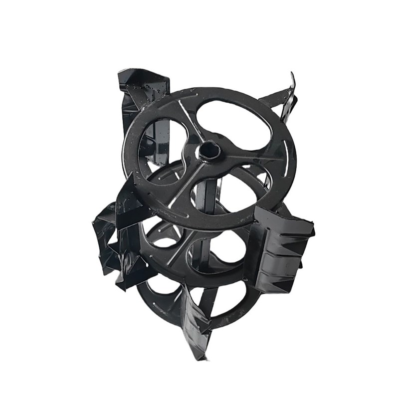 微耕机旋耕机刀具配件水田轮旋耕刀水田防滑轮打田轮平田轮耕田轮