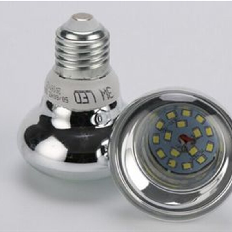 浴霸中间照明灯泡e27螺口3w正白光LED小灯泡防水防爆