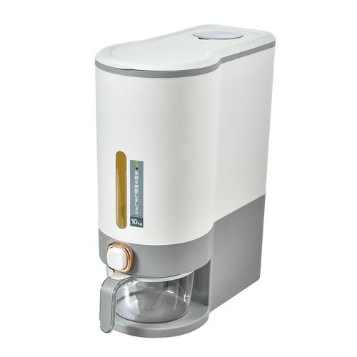 按压式自动米桶 家用防虫防潮密封桶米缸米箱储存罐装大米收纳盒