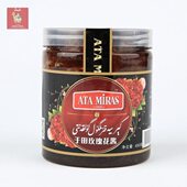 包邮 新疆特产玫瑰花酱和田玫瑰花做 做饼子香浓微甜一瓶450克