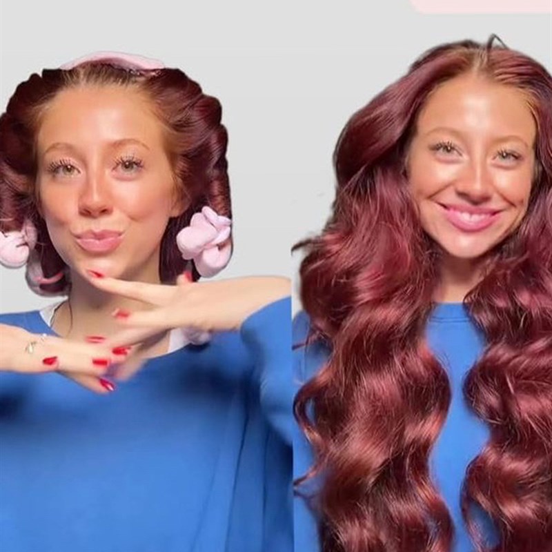 新款睡眠卷发神器长短发通用女免烫懒人睡觉多模式无热卷发带套装