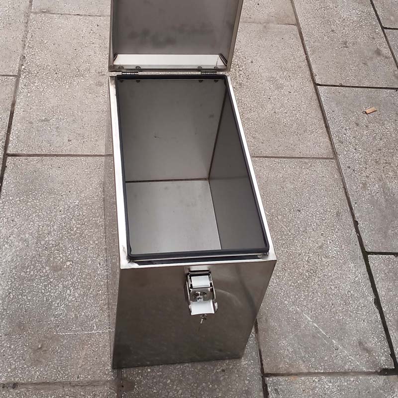 1摩托车尾箱侧边箱后备箱不锈钢箱车载建筑装修工具箱户外收纳箱
