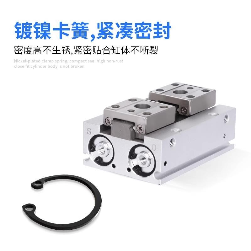 平型手指导轨滑台气缸MHF2-8D/HDF/12D/16D/20D/D1/D2/DR/D1R/D2R