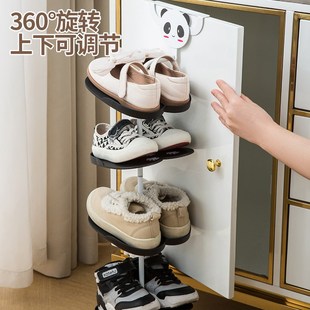 儿童鞋架挂式小型宝宝卡通多层收纳鞋柜可悬挂省空间门口简易