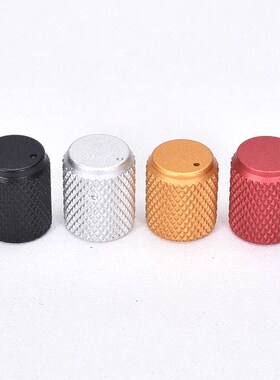 精工车制全铝旋钮 哑白色喷砂滚花旋钮 直径12高度15