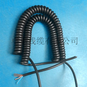 0.75 0.5 1.5平方螺旋电 螺旋线9芯弹簧电线0.3 8芯弹簧线伸缩线