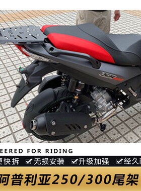 阿普利亚SRMAX250尾架300尾架摩托车尾翼改装尾架后货架尾箱支架