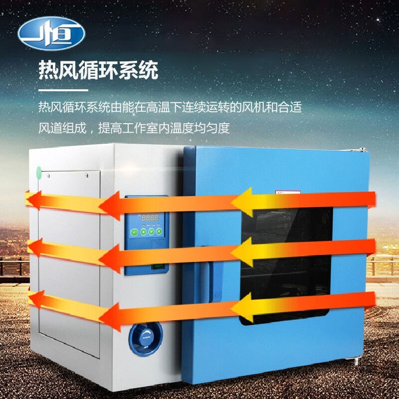 一恒电热鼓风干燥箱实验室干燥箱烘箱工业电热鼓风干燥箱恒温箱DH