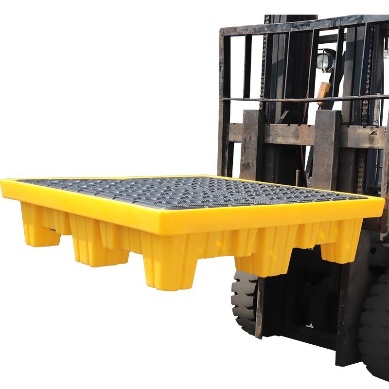 防渗漏托盘 林辉两桶四桶塑料机油桶接油盘危废化学品防泄漏托盘