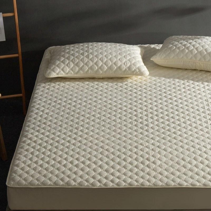 定制 棉质夹棉床笠床垫保护套1/1.2/1.35/1.5x1.9m1.8x2x2.2米