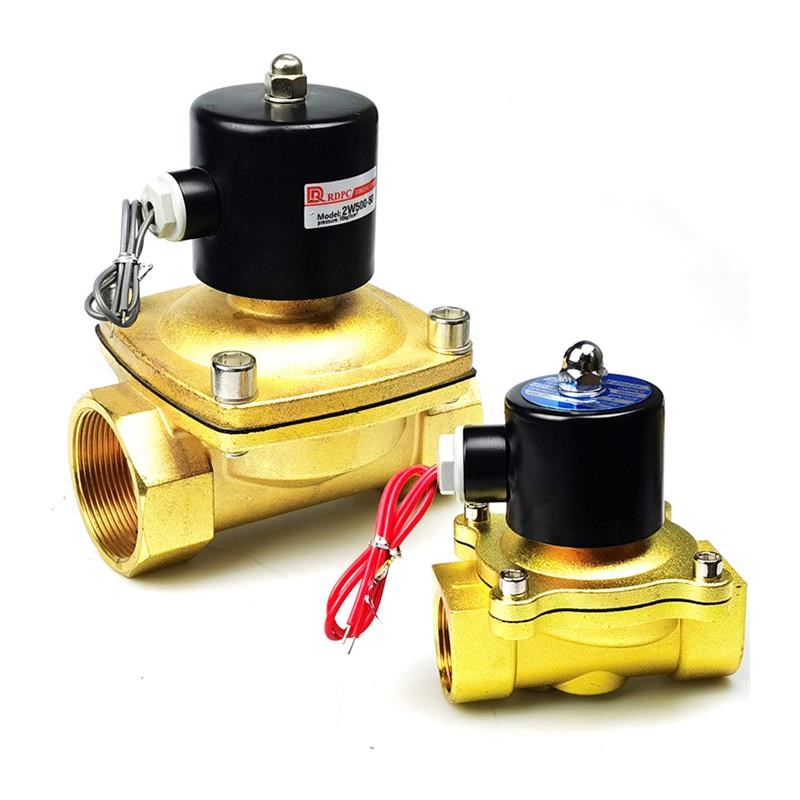 AC220V常闭2W-350-35水2W-400-40电磁2W-500-50/DC24V