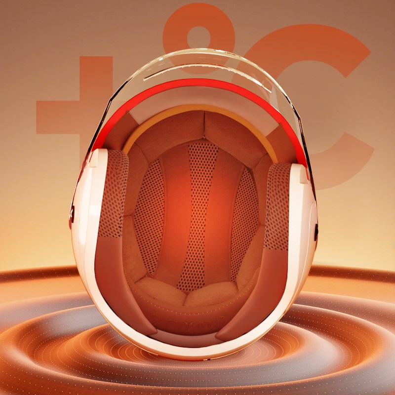 头盔内衬垫秋冬季保暖o舒适护耳衬配件内里胆可拆洗替换海绵绒布