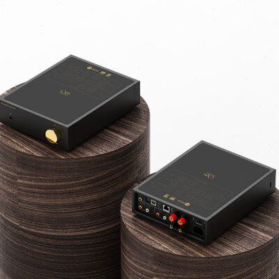 山灵EA5PLUS流媒体功放大功率安卓台式播放器多功能解码一体机