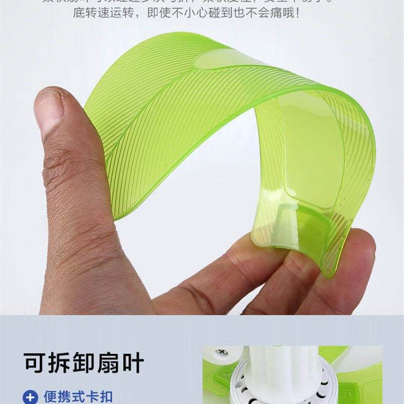 纯铜电机聪d超5叶夹扇床头风扇学生宿舍台夹扇迷你风扇家用电风扇