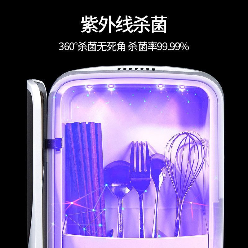 HUIYE消毒筷子筒壁挂家用高档收纳盒厨房筷笼家庭2021新款实用款