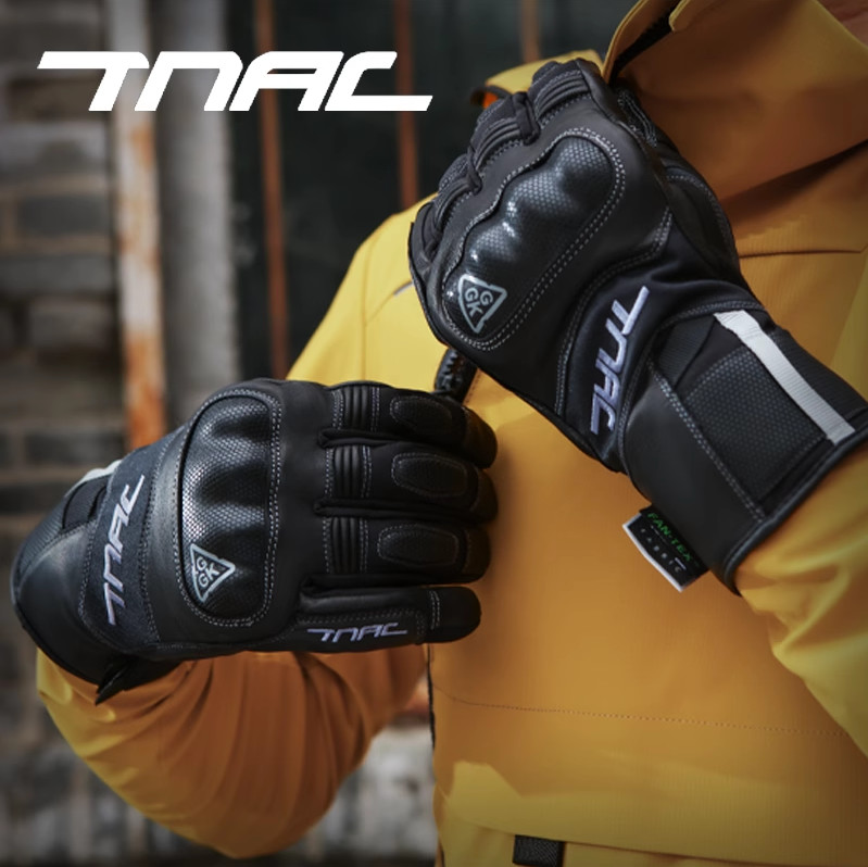 TNAC拓驰TG04摩q托车手套冬季保暖骑行防风防水触屏机车防摔男