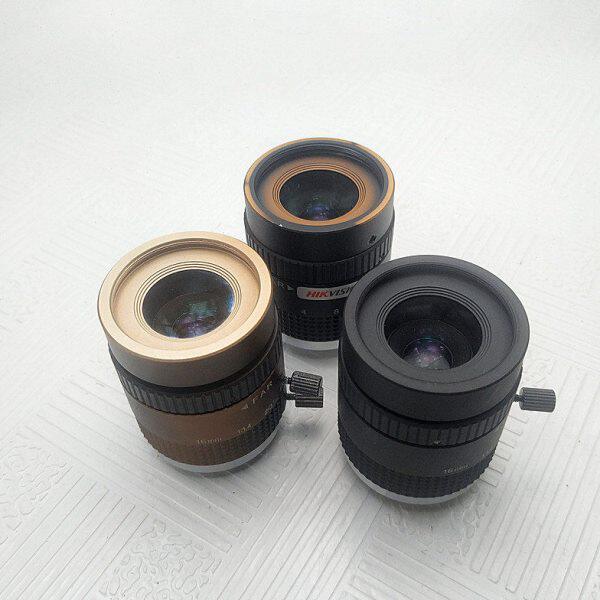 16MM 1：1.4 2/3工业视觉镜头镜片干净成像清晰C口现货实物拍照