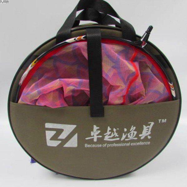 帆布加厚全防水耐磨小鱼护包45cm50cm圆形钓鱼渔具包渔护包