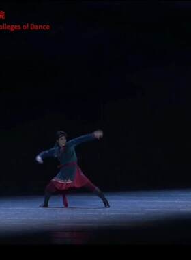 蒙族舞蹈服男蒙古舞演出服定制