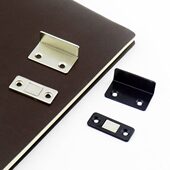 卧室衣柜内开门强磁门挡片柜子门碰珠通道门直角门挡磁吸砂银砂黑