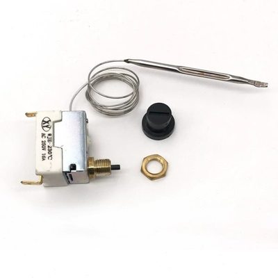 威尔宝炸炉限温器原装电热炸炉配件温控器复位温控开关