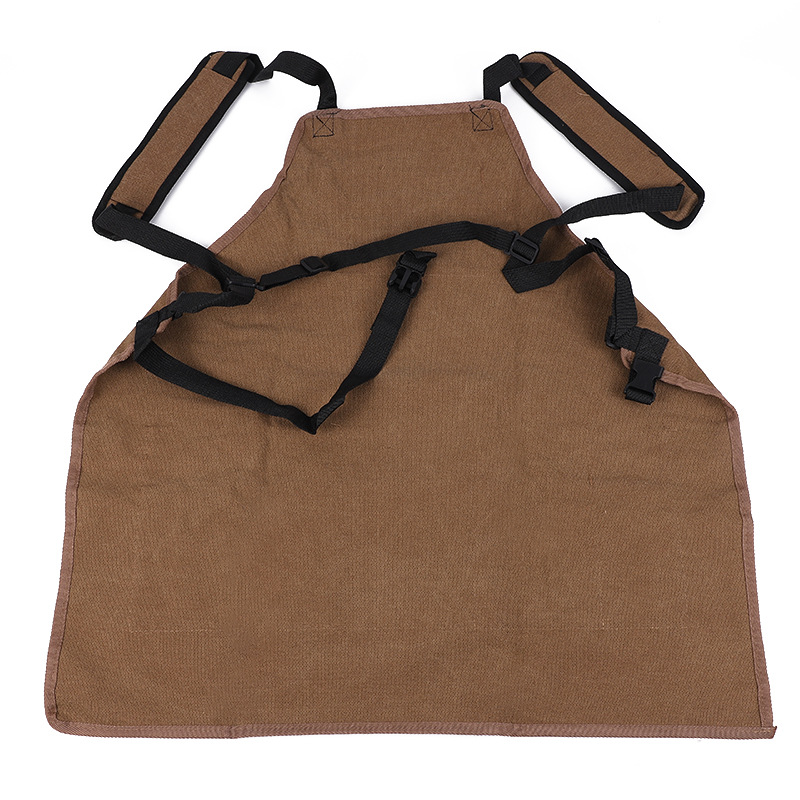 家务木工电工防水湿蜡帆布工作工具围裙花园园林园艺耐磨