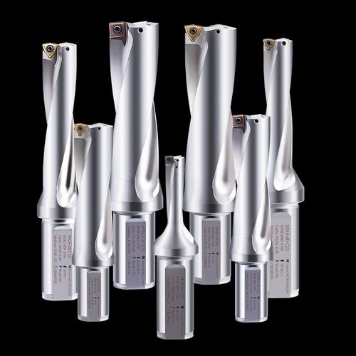 U钻快速钻头数控车床用暴力钻H13喷水钻数控车床钻刀杆WC/SP刀片