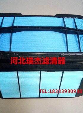 新款一汽解放J6P-375马力空气滤芯卷纸蜂窝空滤芯1109060-695-c00