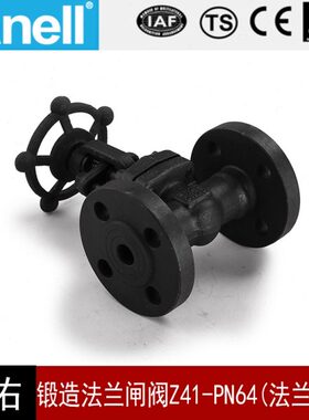 锻造法兰闸阀Z41-PN64(法兰拼焊)A105
