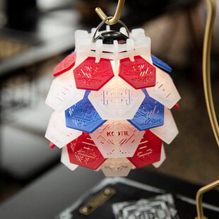 多功能户外野营灯罩适配GZ露营氛围装饰配件营地灯手提黑狗帐篷灯