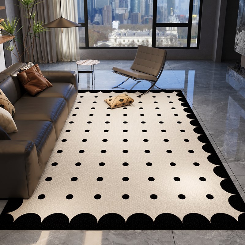 新款客厅地毯沙发地垫高级简约现代卧室免H洗家用轻奢2025茶几垫