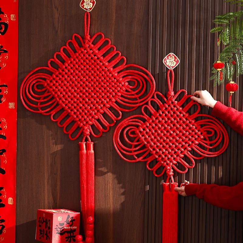 2025新款福字挂m饰高档中国结挂串大号新年春节过年入户门玄关装