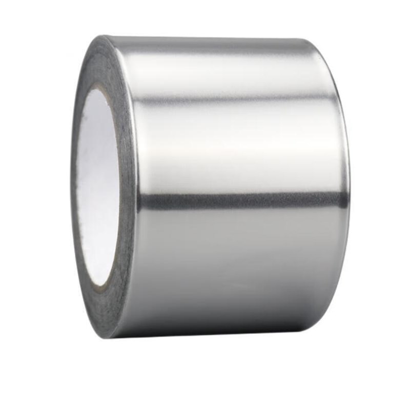 伏兴铝箔胶带保暖隔热管道胶带耐高温阻燃铝箔胶布厚8丝8cm*50米