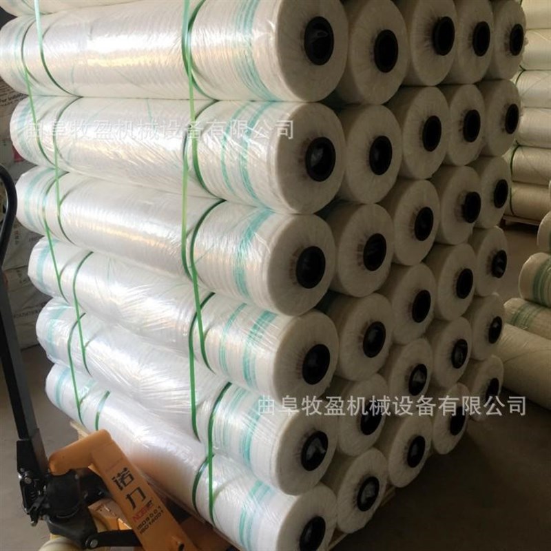 52厘米牧草网规格 秸秆稻草苜蓿打包网 农用饲料捆草网