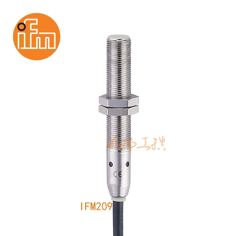 易福门接近传感器IFM209;4 mm 齐平安装;400 Hz;常开;DC; PNP